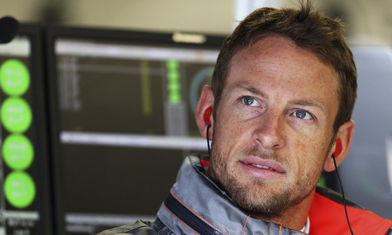 Jenson Button was surprised by McLaren's decision to choose Kevin Magnussen as his 2014 team-mate
